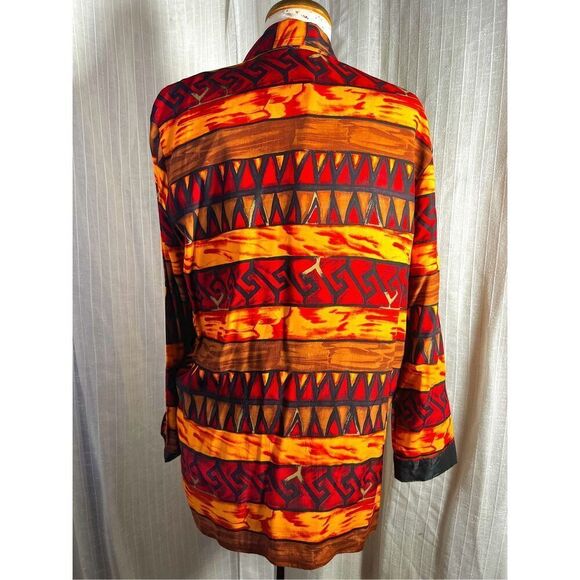 Fritz & Lloyd | Women’s | Blazers | Size 8 | Vintage Abstract Autumn Light Blaze - Picture 4 of 5